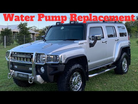 Hummer H3 Water Pump Replacement – How to – Water Pump Replacement Hummer H3