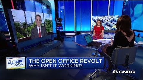 Workers are revolting against the open office concept, here
