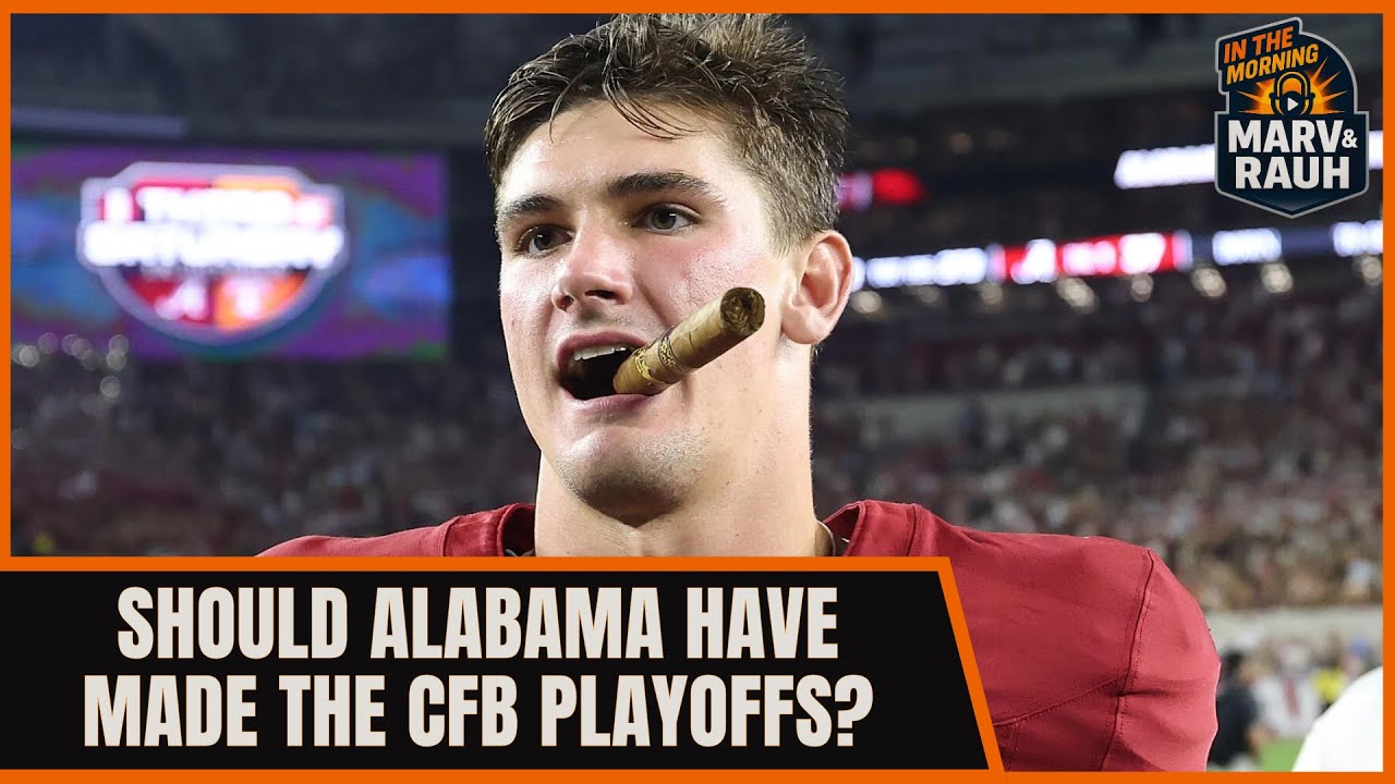 RIGGED: Alabama DOES NOT Belong in the College Football Playoff After BAD Loss in SEC Championship