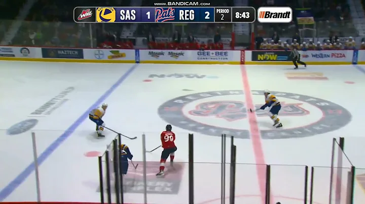 Blake Gustafson gap control on Connar Bedard