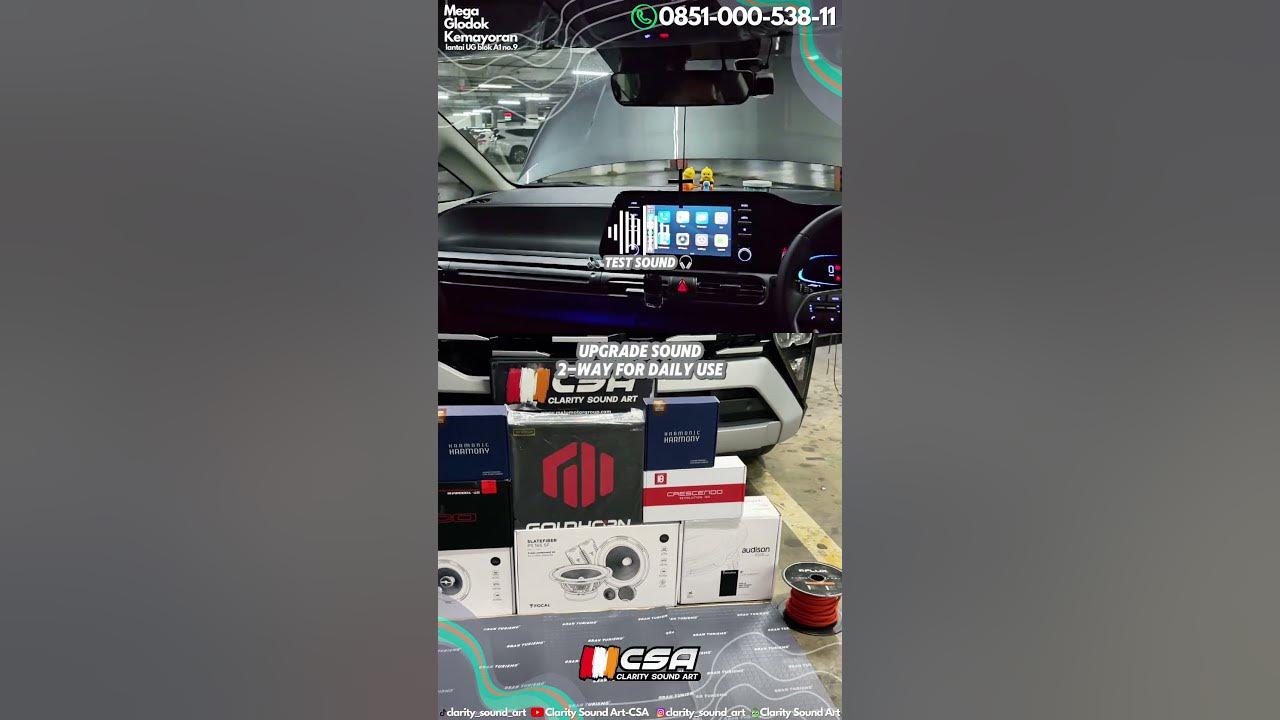 Hyundai Stargazer X Upgrade Sound 2way System | Audison | Focal | Goldhorn | Crescendo | By : CSA Hyundai Stargazer X Upgrade Sound 2way System | Audison | Focal | Goldhorn | Crescendo | By : CSA