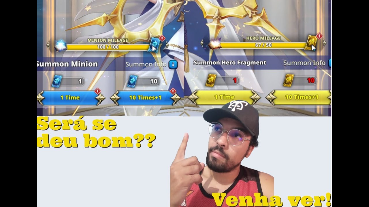 Clash Row (NFT), algumas dicas e + de 150 invocações entre "minions" e "herói" pra vocês!!