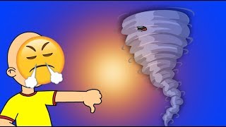 Caillou Insults A Tornado