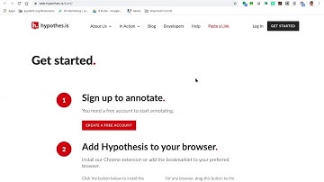 How to get started with Hypothes-is group annotation