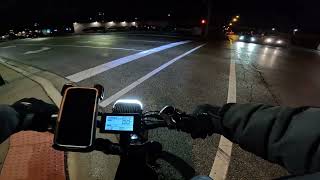 Enduro 72v 5000w stealth bomber ebike custom build clone Night Commute