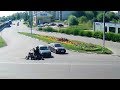 Авария с мотоциклистом в Серпухове
