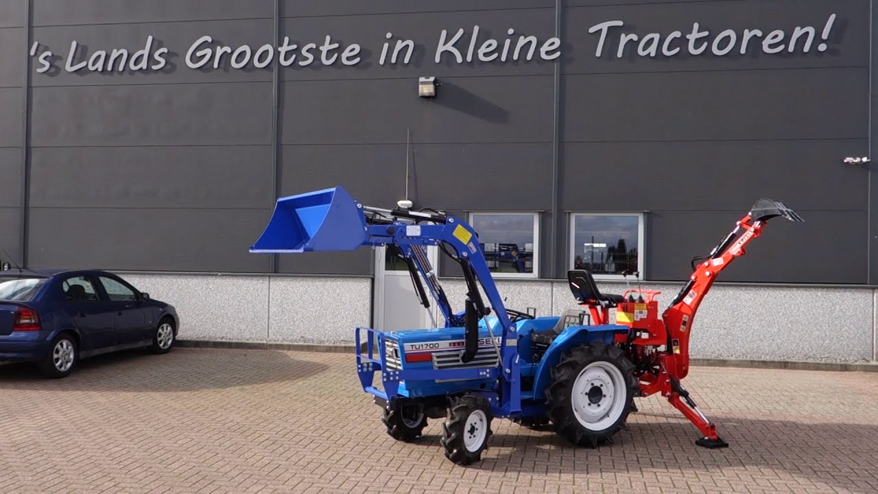 Iseki TU1700 4wd / 317 Draaiuren / Graaflaadcombinatie