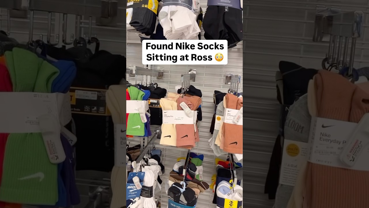 Nike socks sitting at Ross 😳 