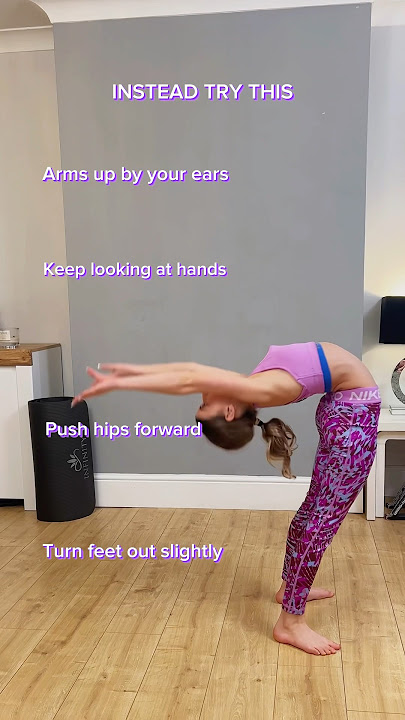 MASTERING THE BACKBEND! (EASY TUTORIAL) #flexibility #gymnastics