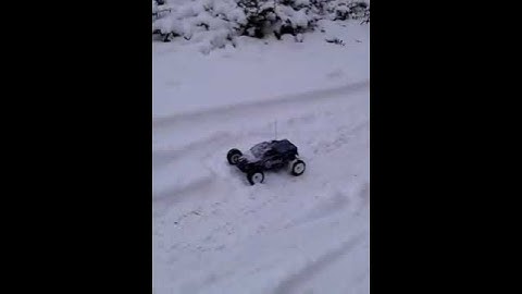 Test in de sneeuw ansmann macnum(2)