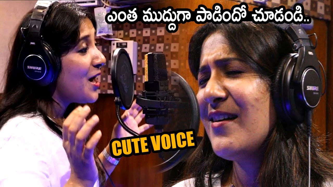 Singer Swetha Mohan Sings 