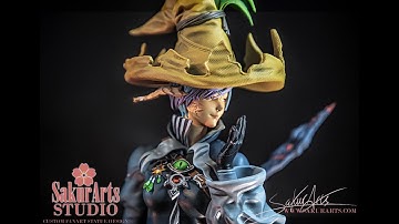 3D SCULPTING FINAL FANTASY XIV CHARACTER ON ZBRUSH - AU RA PART 1