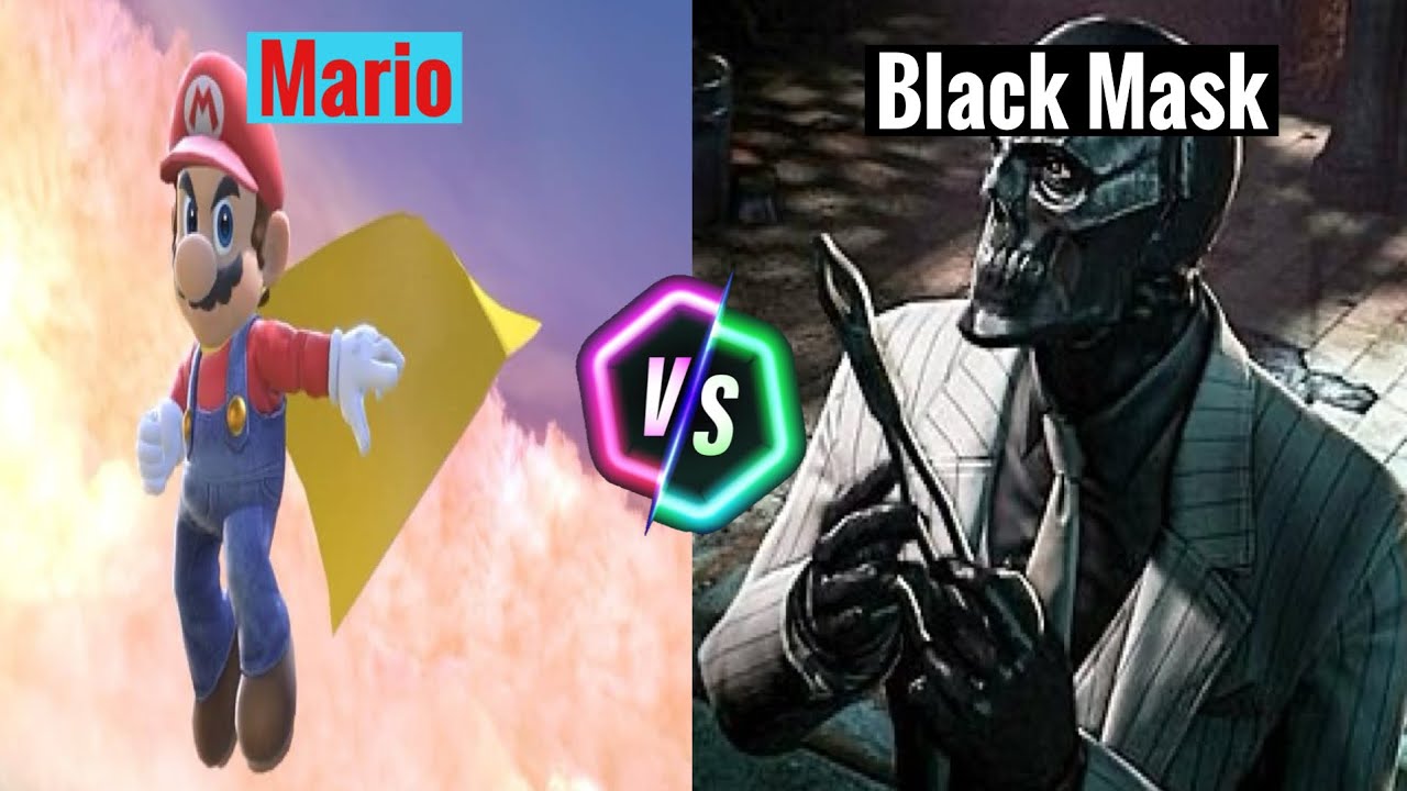 Batman Arkham Knight - Mario Vs Black Mask - Mod