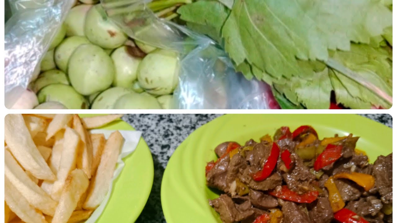 مشتريات السوق بالاسعار وغداء سريع وسهل 👍 الله المستعان 🤲