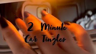 Lo-fi Fast and Aggressive ASMR / 2 Minute Car Tingles / Tapping & Scratching 🚘 ✨