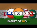 Family of india  countryballs