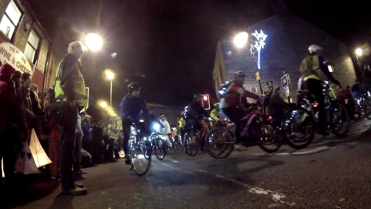 Valley of Lights, Night Light Bike Ride. YouTube