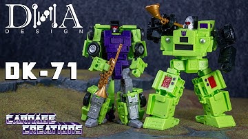 DNA Design DK-71 Upgrade - Transformers Studio Series Constructicons LONG HAUL and HOOK (197)