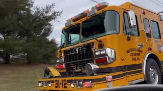 Western Salisbury Rescue Engine 31 responding 
