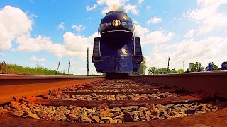 N&W 611 Runs Over A GoPro Camera In Tracks