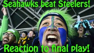 Game#11 Fan Reaction: Seahawks Soar Past Steelers, Final Play/Post-Game Reaction