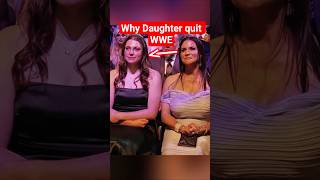 Why didn't Triple H's daughter want to wrestle in WWE? #wwe