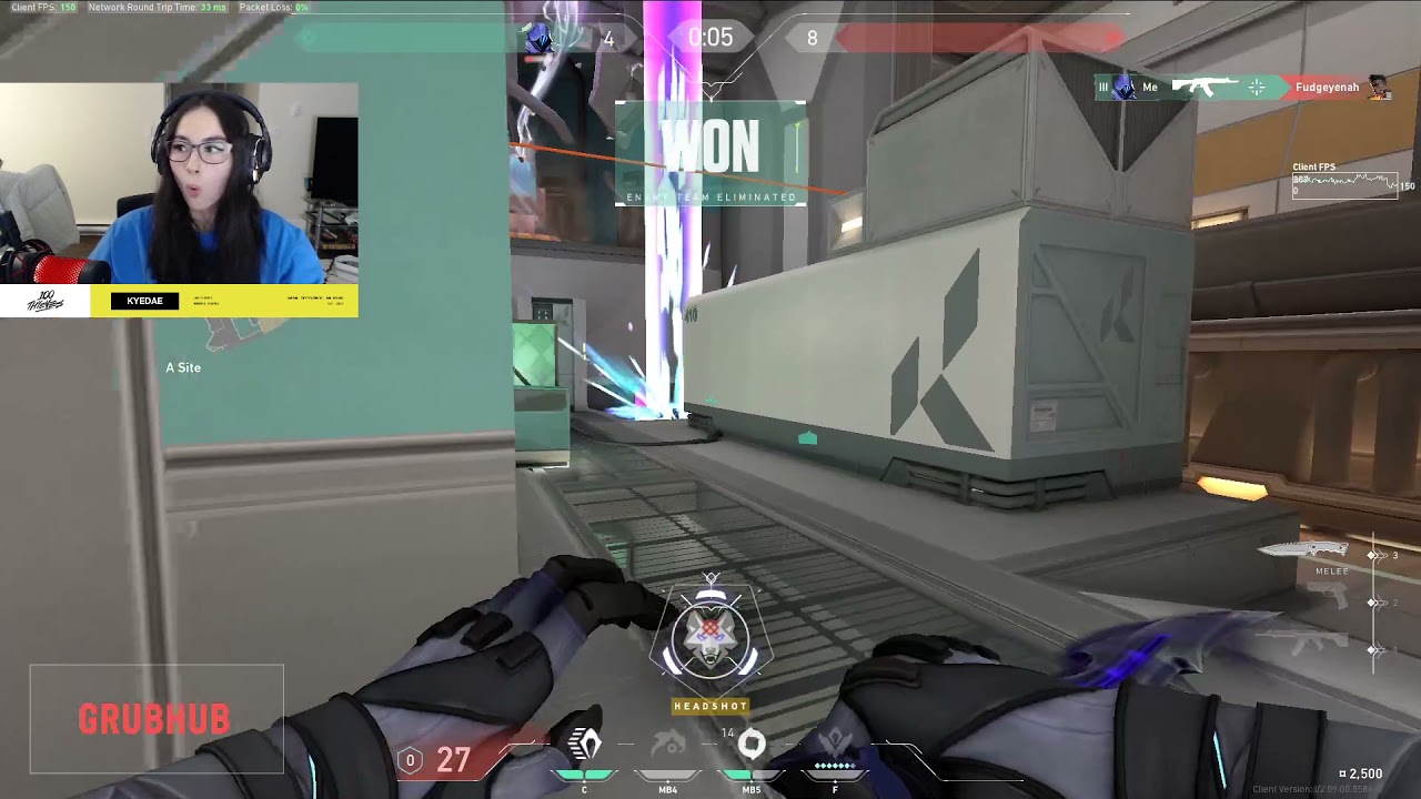 kyedae got 1 V 1 - Valorant