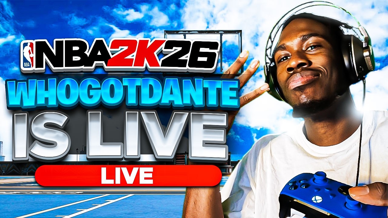 🚨WHOGOTDANTE LIVE!🚨NBA 2K26! 🚨BEST GUARD GOING CRAZY in STAGE😱 3.6K SUBS?? THE KING OF CONSISTENCY🔥