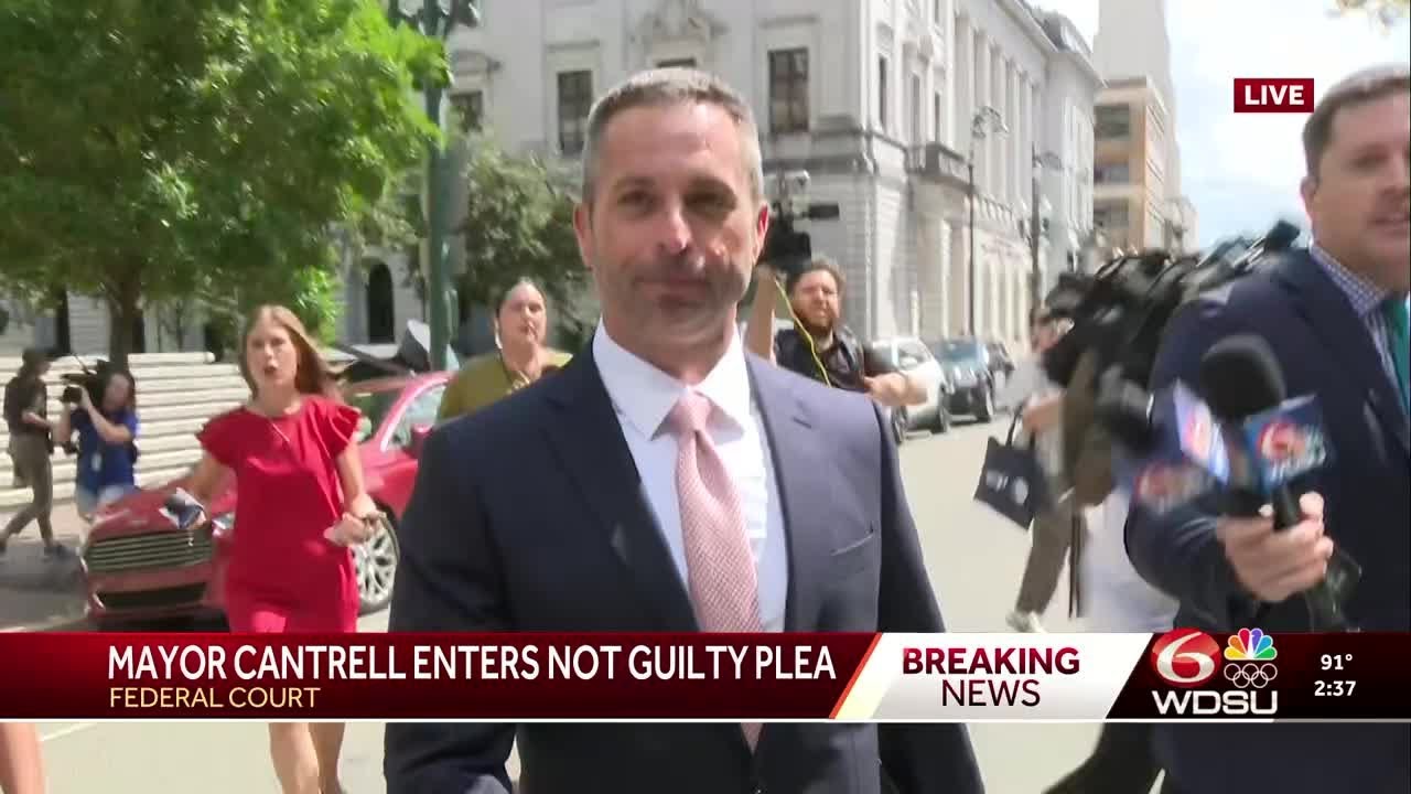 Federal prosecutors decline to comment on New Orleans Mayor LaToya Cantrell's not guilty plea
