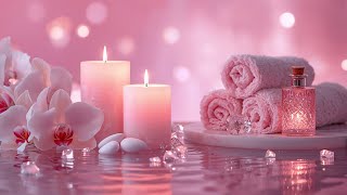 Pink Candlelight Ambience – Relaxing Spa Music for Deep Sleep & Stress Relief screenshot 5