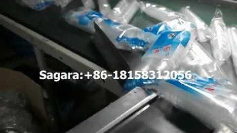 two line disposable plastic cup/bowl 80 mm diameter automatic counting and packing machine packer