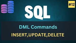 INSERT UPDATE DELETE in SQL | SQL Tutorial Hindi 12 #SQLCourse #LearnSQL #DataAnalysis #SQLTutorial