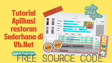 Cara Membuat Aplikasi Restoran Sederhana