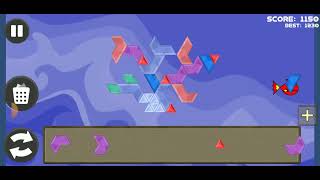 puzzle inlay lost shapes deep blue screenshot 4