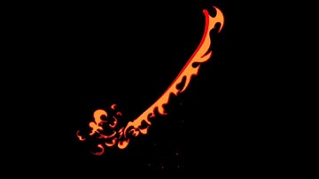 FIRE GLOWING SCRIBBLE EFFECT ANIMATION FREE DOWNLOAD FREE FOOTAGE 1