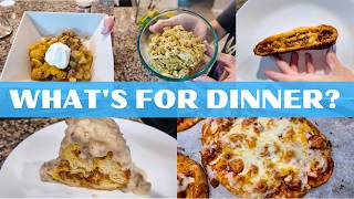 Realistic What’s For Dinner? | 5 Easy Meals Busy Nights