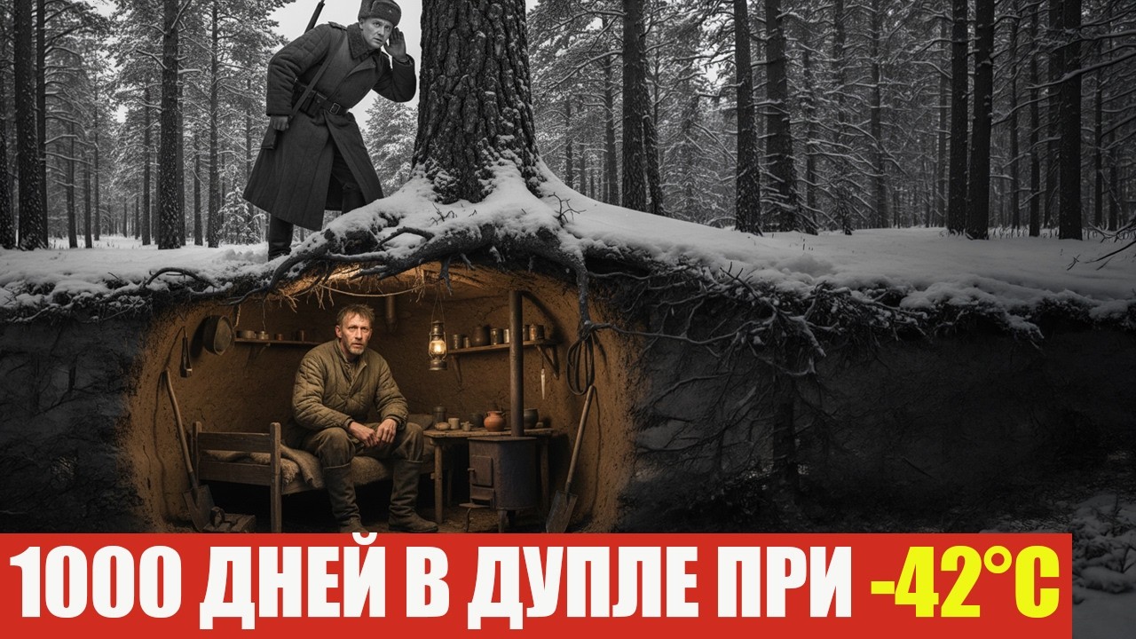 ТРИ ЗИМЫ ВНУТРИ ДЕРЕВА: Побег, который считали невозможным