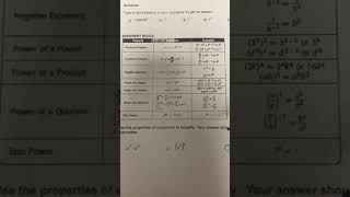 Quick Review: Exponent Rules