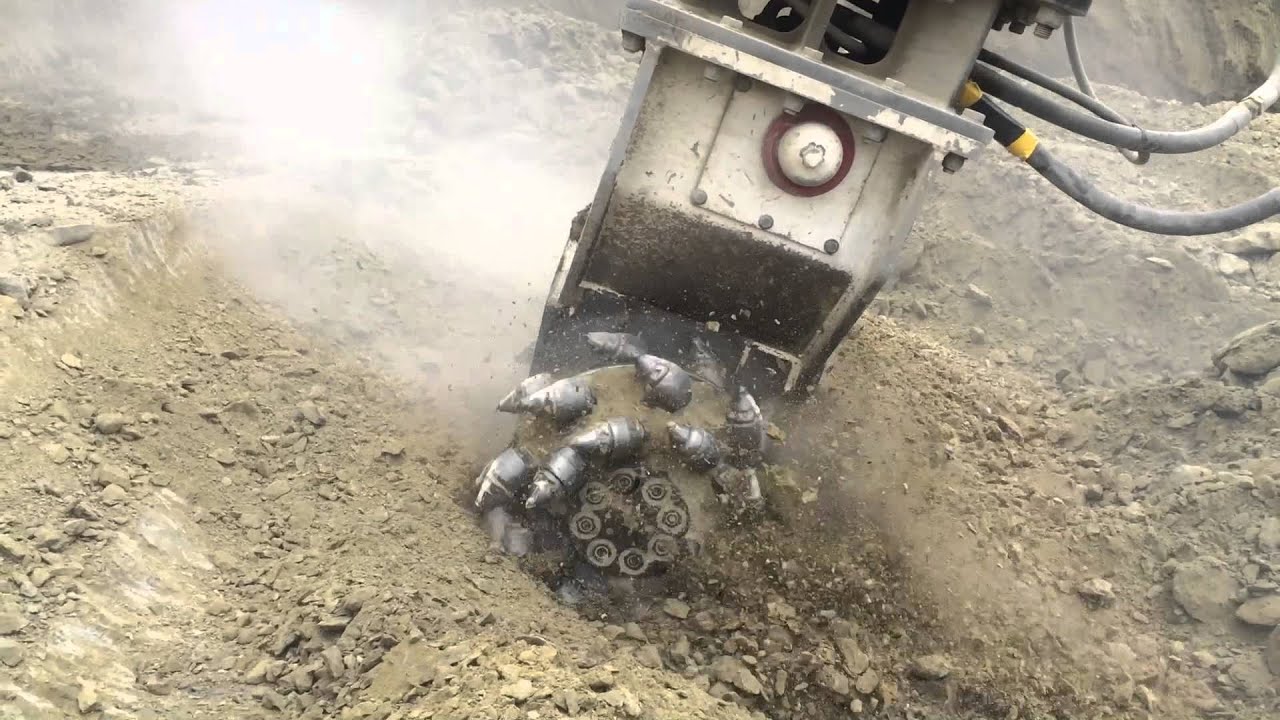 Simex TF 800 - Felsfräse - 02 - [HD] Hydremag AG Schweiz