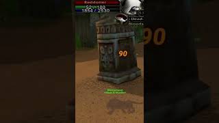 Battle Chicken vs Warlock (2) WoW Classic #Shorts
