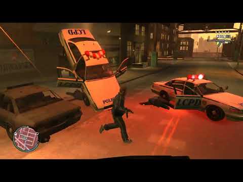 GTA 4 - Irish Pub Massacre + Six Star Escape - GTA 4 - Irish Pub Massacre + Six Star Escape