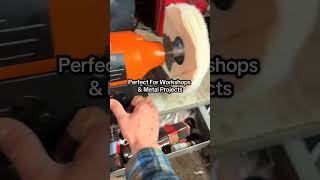 The VEVOR 8” Bench Buffer Polisher is designed for efficient buffing and polishing of metal
