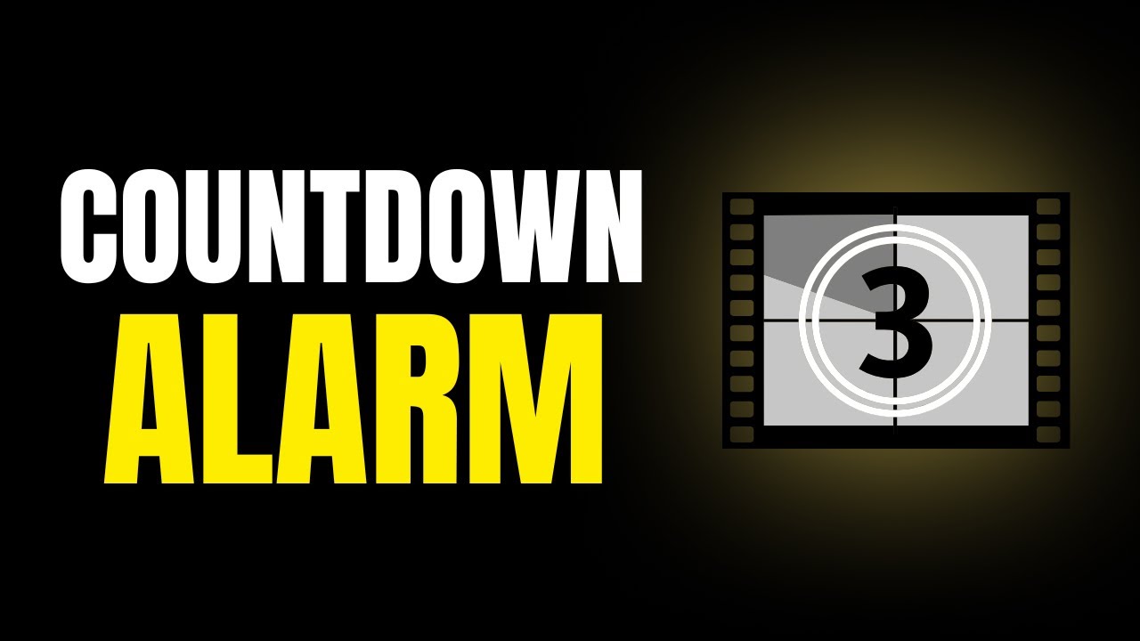 Countdown Alarm Beep Sound | Loud Timer Alert for Focus and Wake Up
