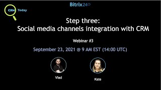 CRM-Today #3. Step 3: Social media channels integration with CRM