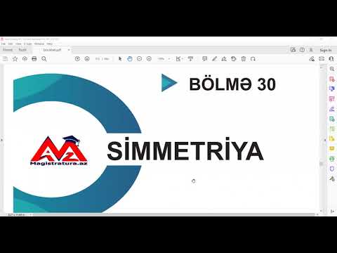 Video: Müxtəlif simmetriya növləri hansılardır?