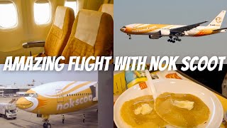 [NOK SCOOT] Bangkok ✈︎Narita | Walk around Swannabhumi Airport early in the morning.🛬