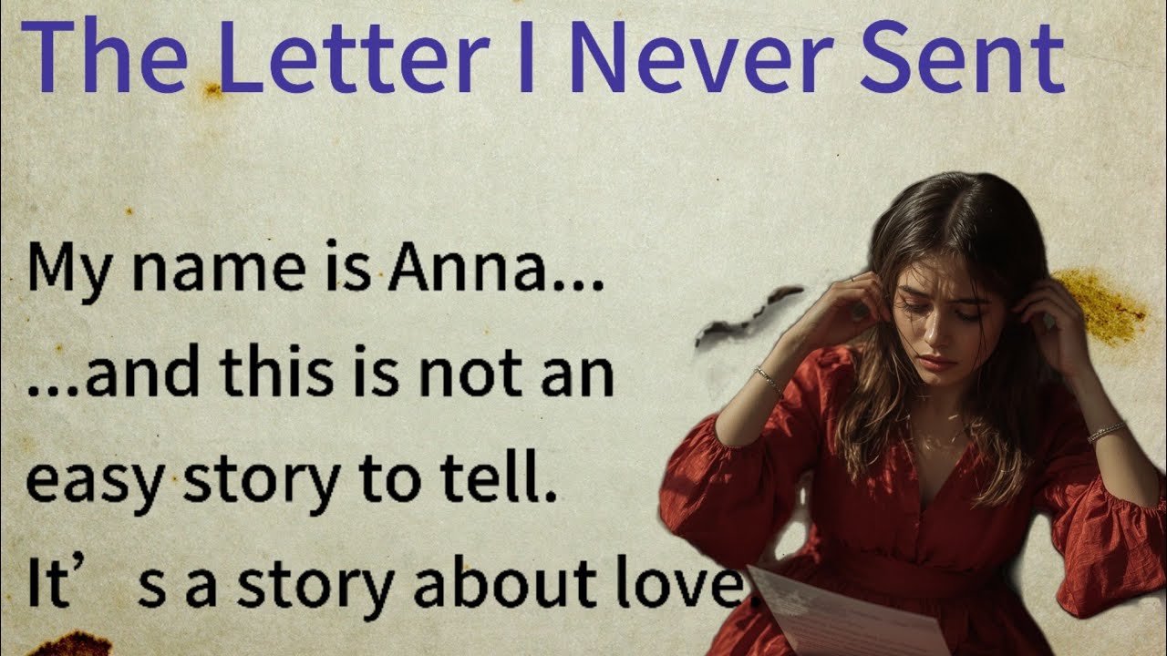 The Letter I Never Sent💌Emotional Story✅LearnEnglishThroughStories ✅English for beginners