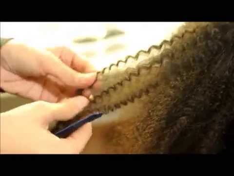 Como hacer el Pelo Afro o Patata Frita - YouTube