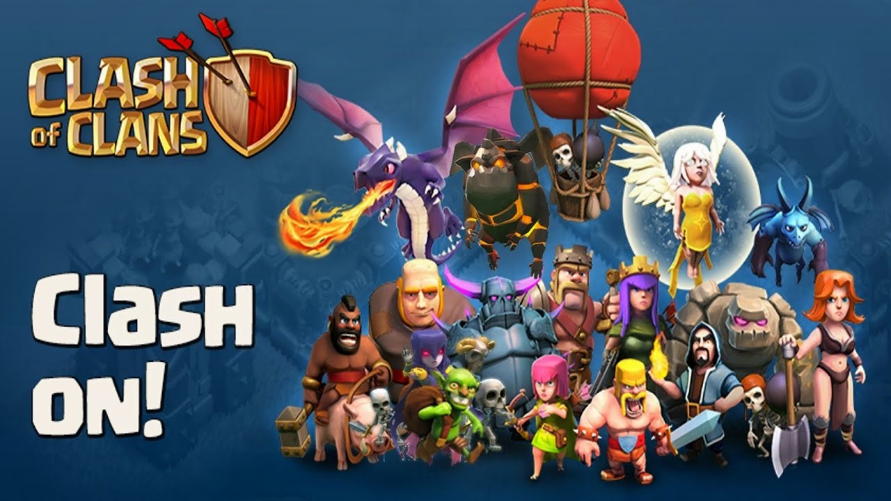 Clash of Clans All Troops