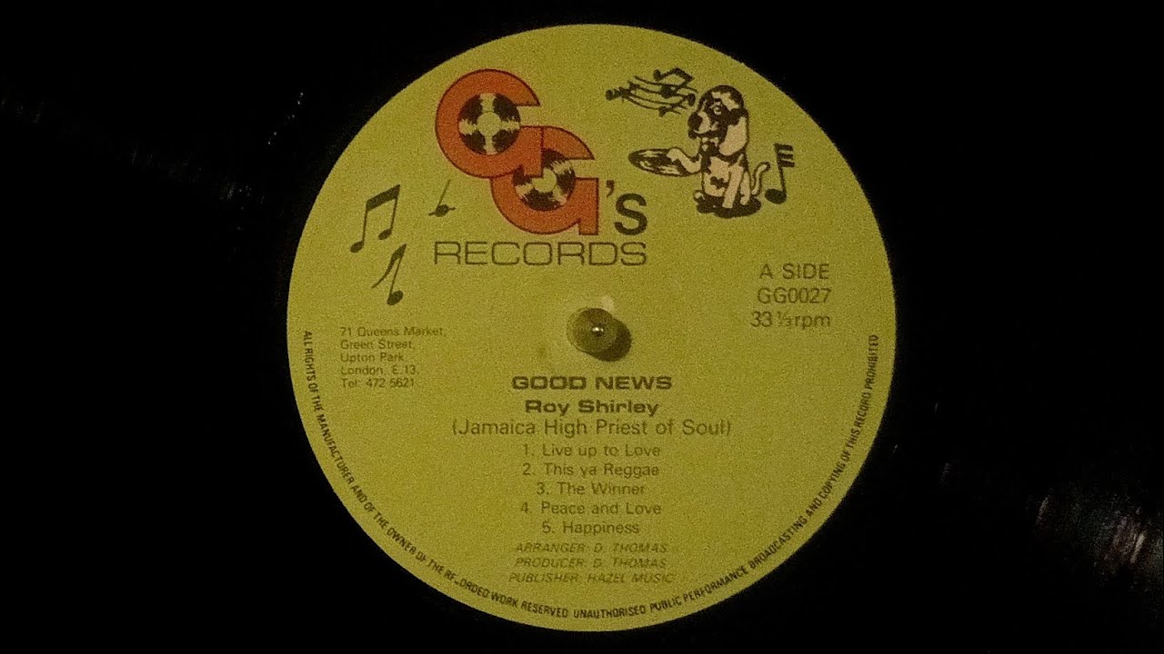 Roy Shirley - This Ya Reggae